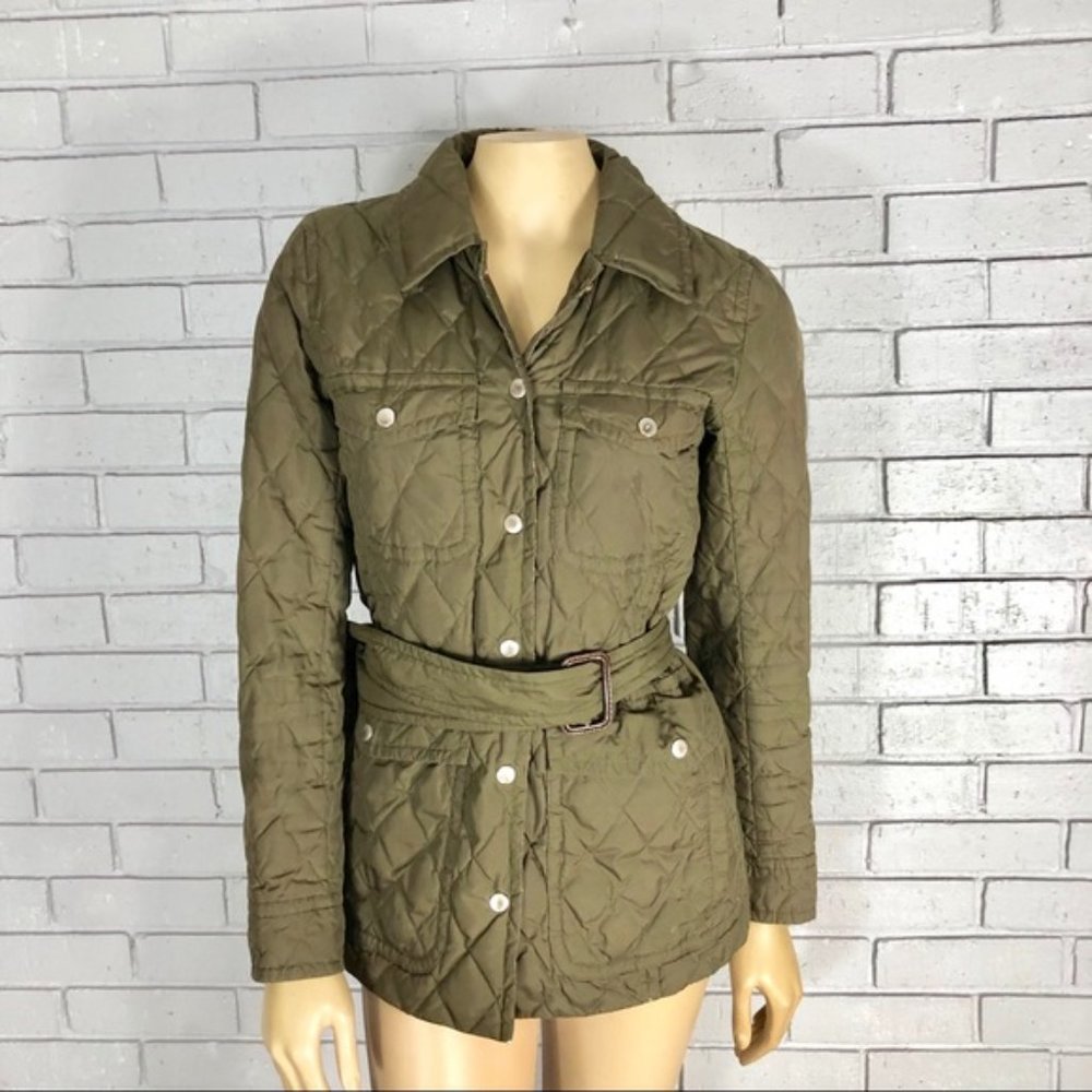 New J. Crew Excursion Quilted Down Utility Field … - image 4